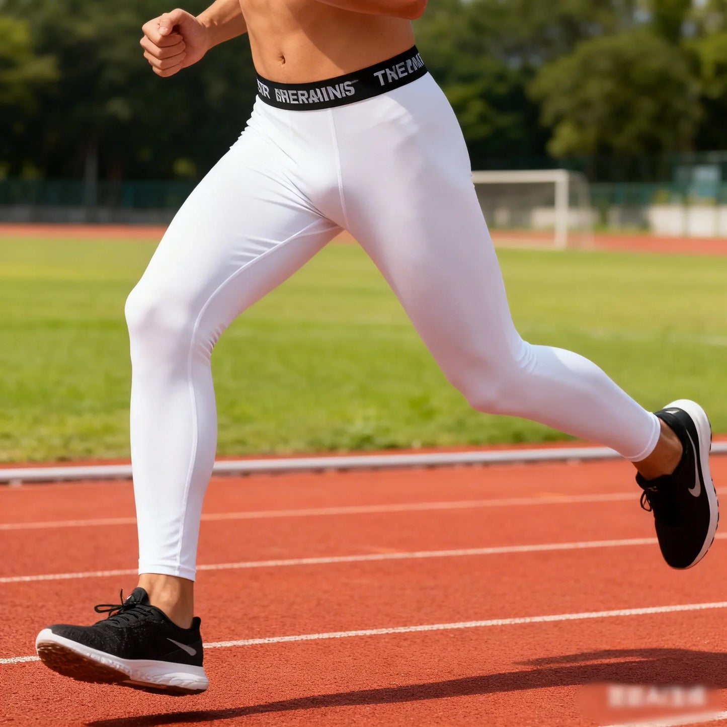 Men Compression Tight Leggings Running Sports Male Gym Fitness Jogging Pants Quick Dry Trousers Workout Training Yoga Bottoms