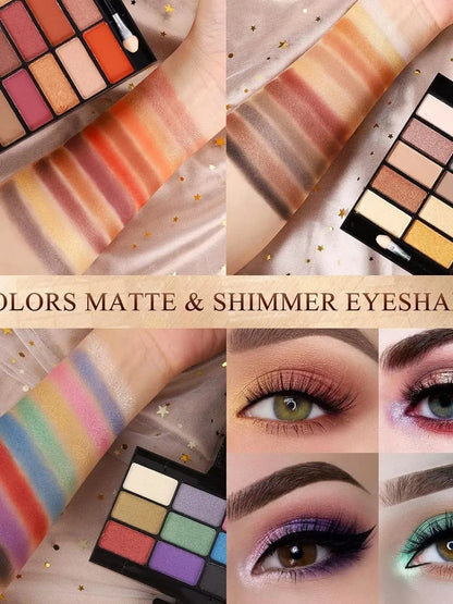 Color Spirit Professional Makeup - Complete Set for Artists And Beauty Enthusiasts