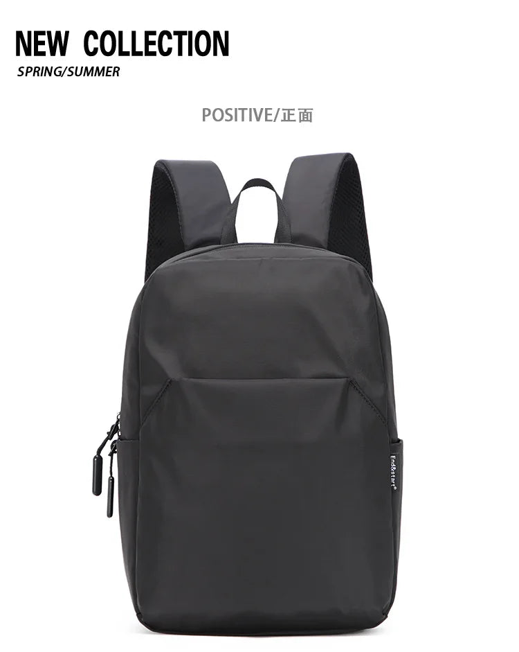 Mini Canvas Men's Backpack Fashion Black Rucksack School Bag for Man Small Japanese Male Bagpack Travel Waterproof Backpacks
