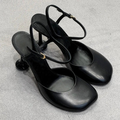 Sexy Designer High Heels Women Strange Heel Ankle Strap Banquet Party Shoes Women Pumps Fashion Brand Sandals Female Tacones