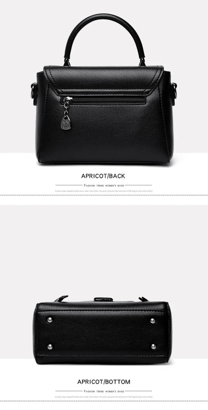 Authentic High Quality Soft Leather Luxury New Designer Fashion Casual Women's Shoulder Bag Handbag Crossbody Bags for Women2024