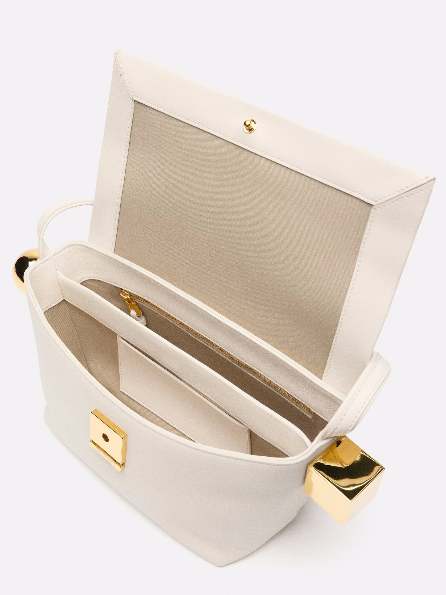Women's Shoulder Bag with Flap, Solid Color Fashion Top Handle bag with Metal, Women's Luxury Design Handbag for Everyday Style