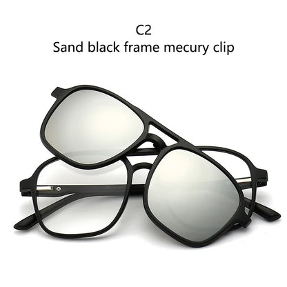 Sunglasses Frames Clip on Sun Glasses Frame Prescription Eyeglasses