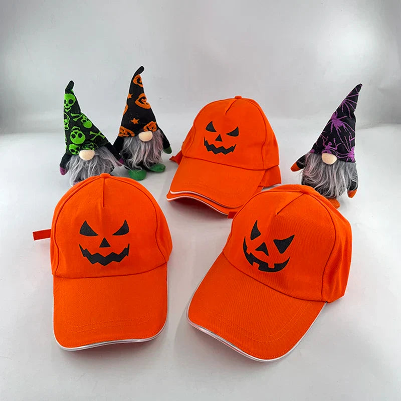 Hot LED Light Up Baseball Cap Neon Colorful Glowing Adjustable Sun Hats For Women Men Night Running Caps Travel Supplies