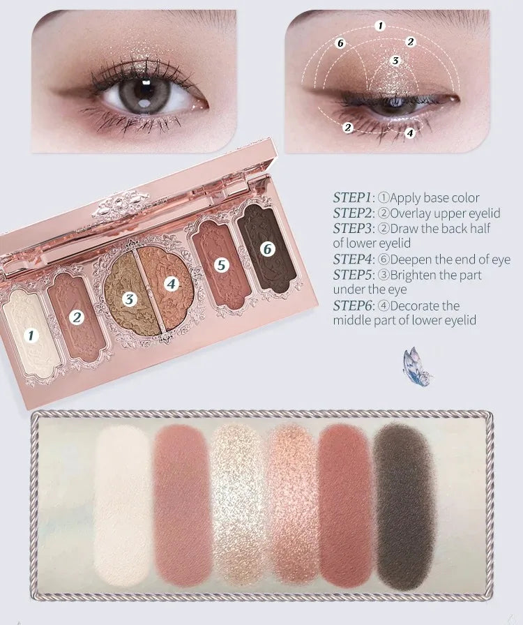 All In One Makeup Set Gift Box Garden Cushion Cream Foundation Matte Blush Long Lasting Velvet Lip Cream With Bag