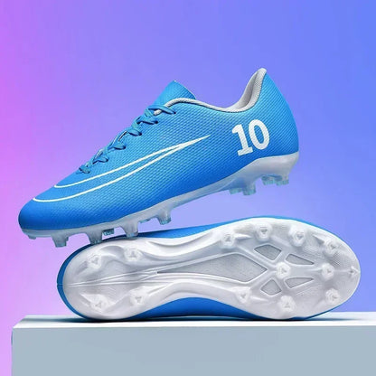 New Men Football Boots Professional Soccer Shoes Training Outdoor Adult Kids Ultralight TF/FG Sports Shoes Futsal High-quality