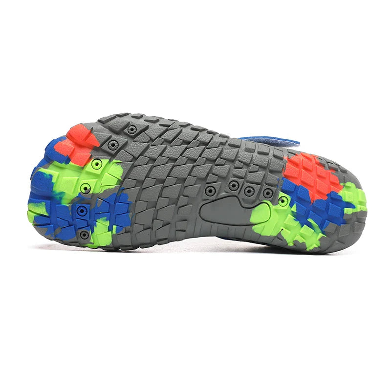 Children's Beach Barefoot Water Shoes, Swimming and Boating, Quick-Drying, Non-slip, Easy to Wear and Take off, Sports Shoes