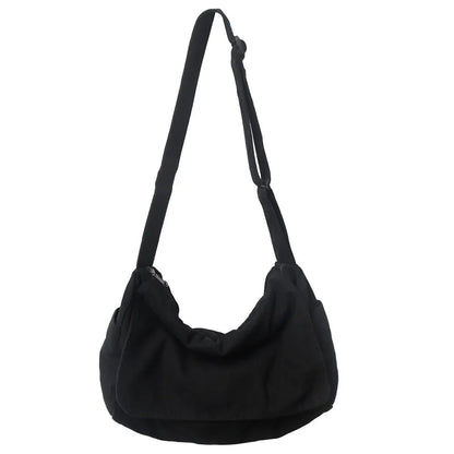 Women's Messenger Bag Vintage Handbag Canvas Teenager Shoulder Tote Bags Casual Handbag Crossbody Bag