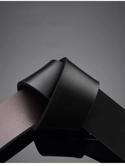 men high quality genuine leather belt luxury belts  cowskin fashion Strap male Jeans for man Without gift box