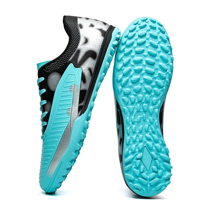 Breathable men's soccer shoes TF with broken nails, outdoor sports shoes, wear-resistant and non slip, suitable for all seasons