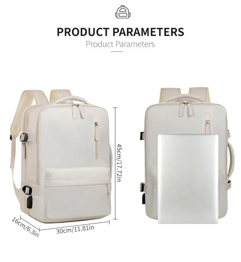 New Model of Airplane-Specific Backpacks, Carry-On Luggage Backpacks, Airplane Travel Laptop Backpacks, Student Backpacks, Unisex Backpacks, Short-Distance Business Trips