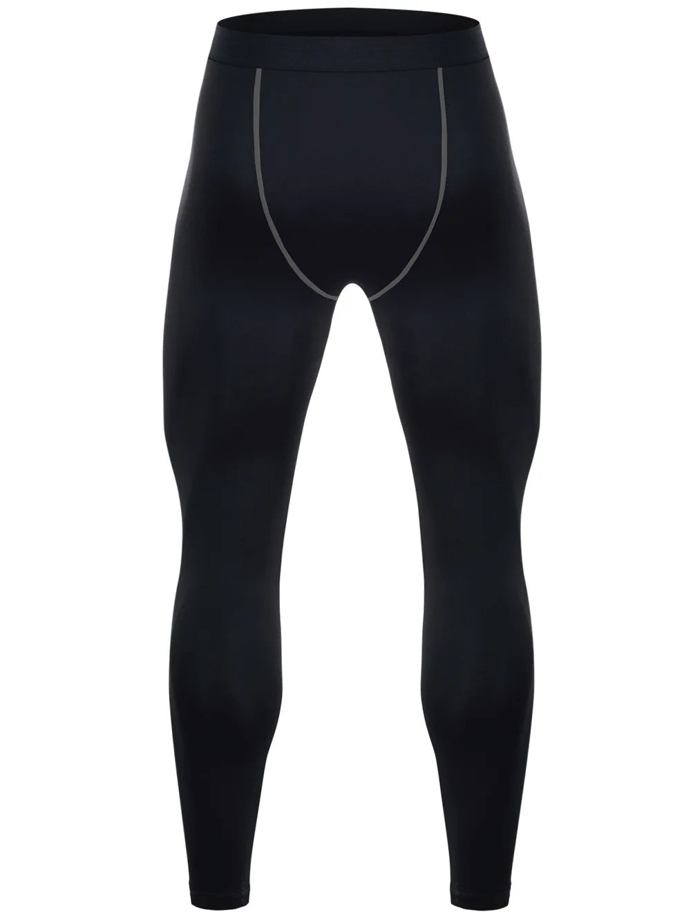 Men's compression sports pants fast drying fitness sports pants running tight pants training tight pants black red gray line