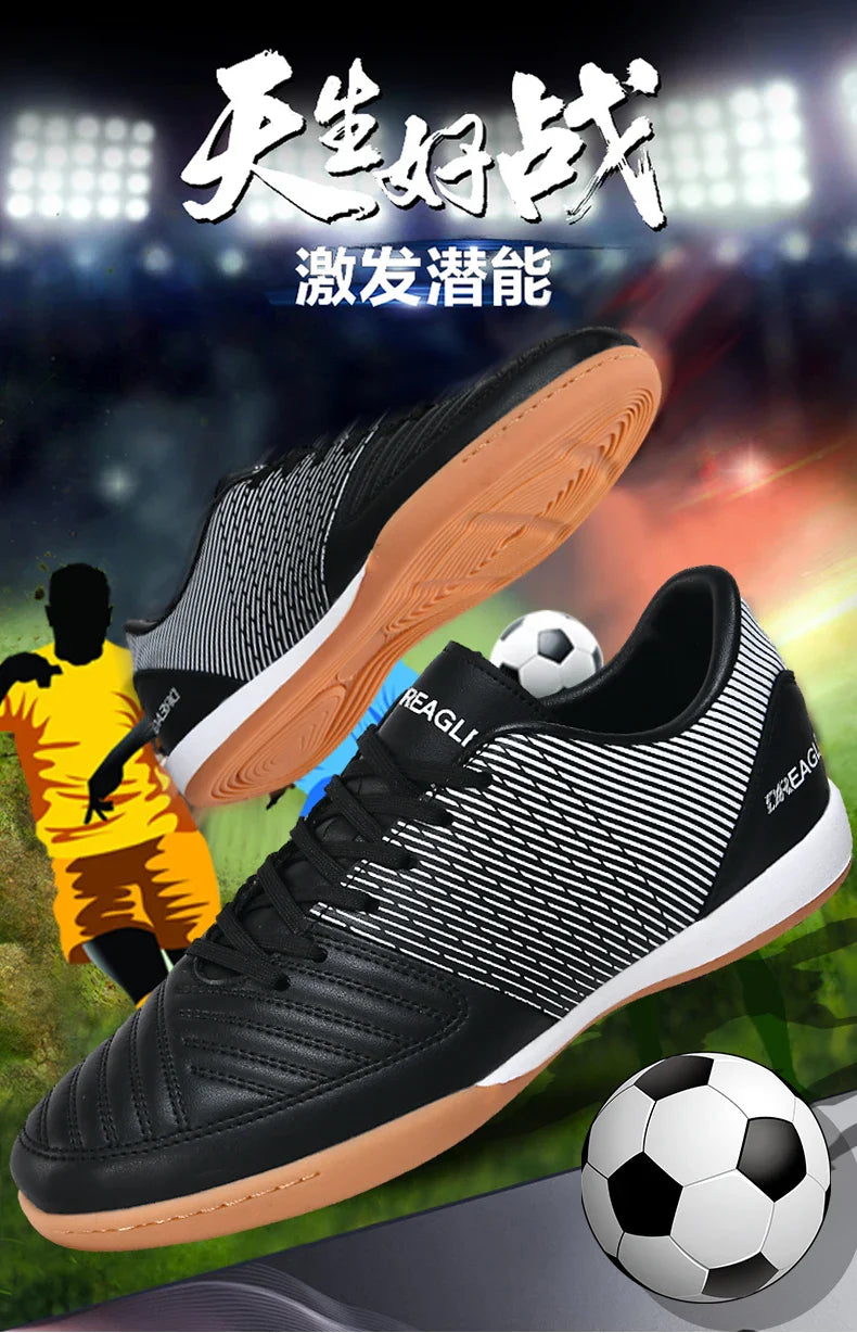 Hot Sale Youth Long Nail Soccer Shoes Children Students Large Size Broken Nail Soccer Shoes Unisex Training Shoes 35-45#