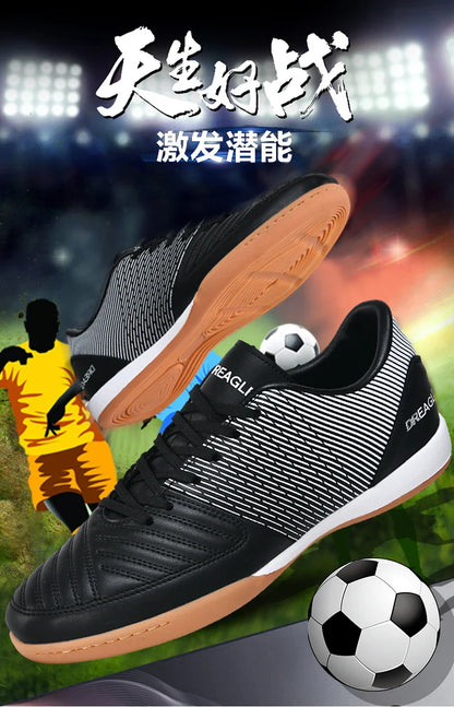 Hot Sale Youth Long Nail Soccer Shoes Children Students Large Size Broken Nail Soccer Shoes Unisex Training Shoes 35-45#