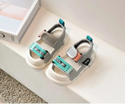 Kids Fashion Sport Sandals Girls Boys New Summer Casual Outdoor Non Slip Sole Sandals Lightweight Comfortable Design Beach Shoes