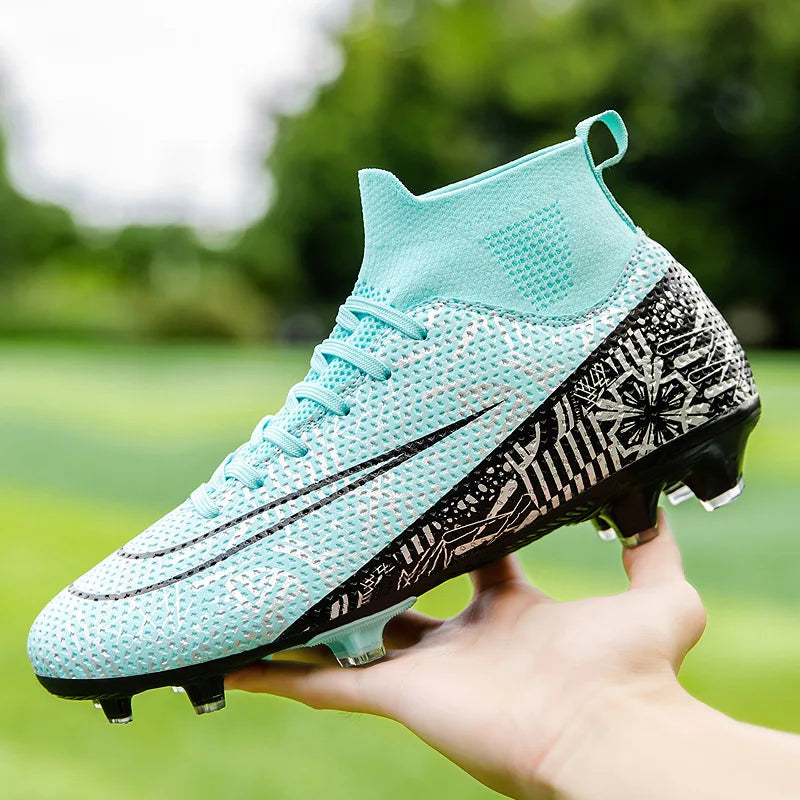 Hot-Selling Football Boots Men's Soccer Cleats TF/FG Wear-Resistant Training Shoes Outdoor Non-Slip Sneakers Size33-46