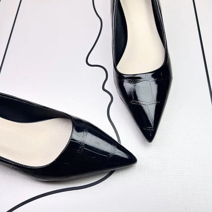 comfortable and versatile design, luxurious and light, high-end fashion, matching with small skirt, ladies' single shoes