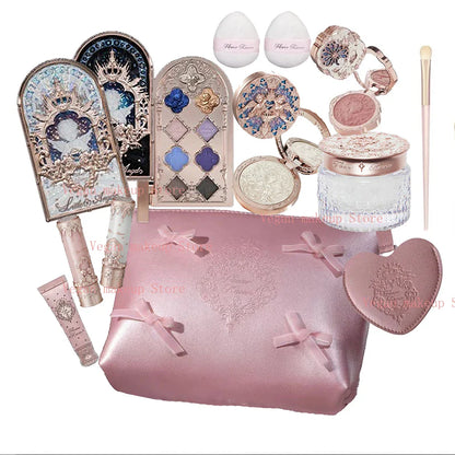 Makeup Set Little Angel Collection Make Up Gift Box Eye Shadow Blush Matte Lipstick Highlighter Full Kit All In One