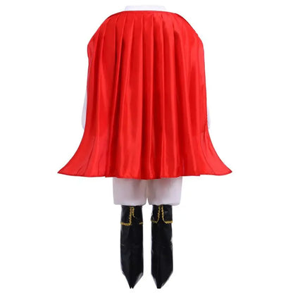 7 Pieces Boys King Carnival Costume Medieval Royal Prince Full Set Outfits for Halloween Birthday Party Fancy Dress Up