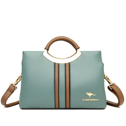 Luxury Designer Crossbody Bag for Women 2024 Brand 3 Layers Handbag Purse Female Genuine High Quality Leather Shoulder Totes Sac