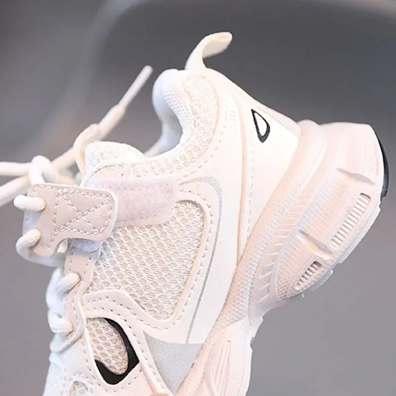Children's Sports Casual Shoes for Boys and Girls Breathable Mesh Running Shoes Kids Basketball Shoes Lightweight Comfortable
