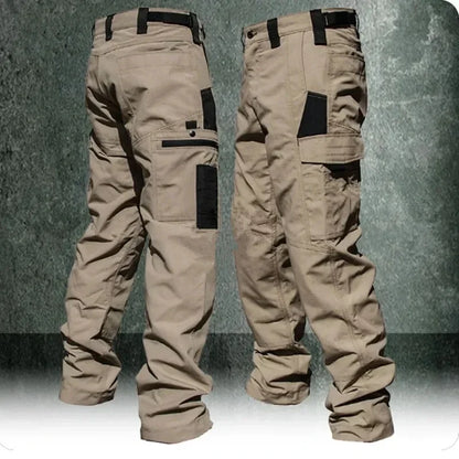 Tactical Pants Men Waterproof Combat Trousers Outdoor Hiking Hunting Clothes Multi-pocket Workwear Wear-resistant Cargo Pants