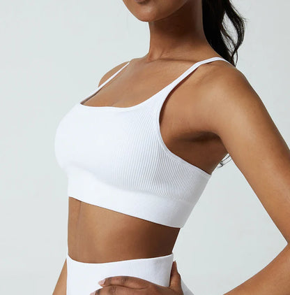 Seamless Yoga Set Gym Suits With Shorts Crop Top Sport Bra Women's Shorts 2 Pieces Set Running Workout Outfit Fitness Clothing