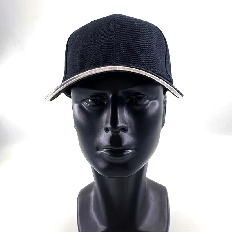 Hot LED Light Up Baseball Cap Neon Colorful Glowing Adjustable Sun Hats For Women Men Night Running Caps Travel Supplies