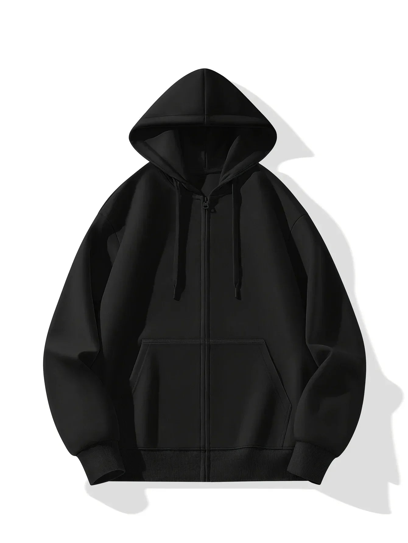 Zipper Hoodie Men's Autumn/Winter New War Greymon Anime Printed American Trend Y2K Casual Loose Sweater Top