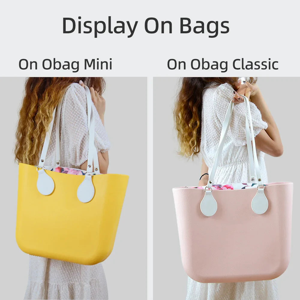Composite Twill Cloth Waterproof Inner Lining Insert Zipper Pocket for Classic Mini Obag Senior Inner Pocket for O Bag