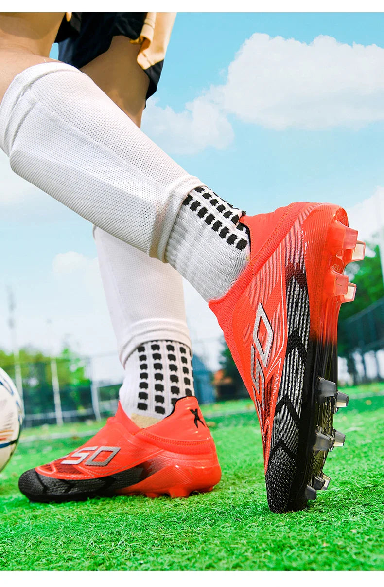 Men New Football Boots Grass Professional Original Resistant Casual Male Soccer Shoes Top Quality  Ultralight Football Shoes