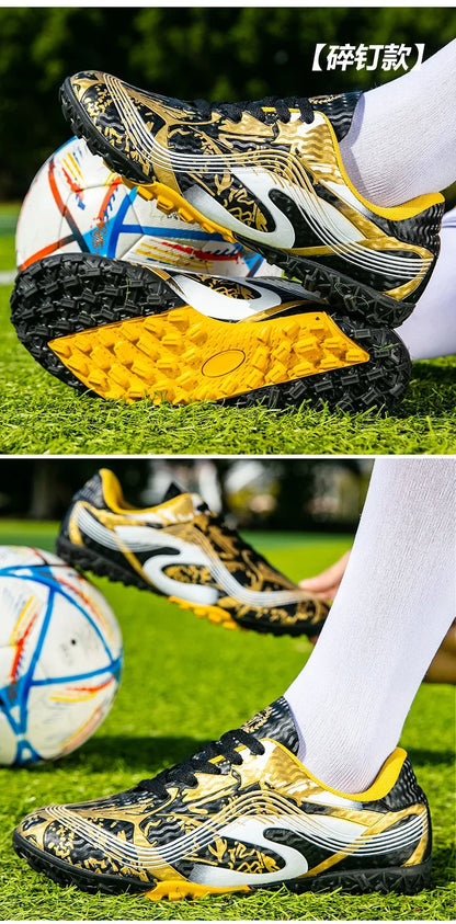 Football Boots Boys Professional  Soccer Shoes Kids Athletics Training Shoes Sports Shoe Girls Outdoor Spikes Chuteira De Campo