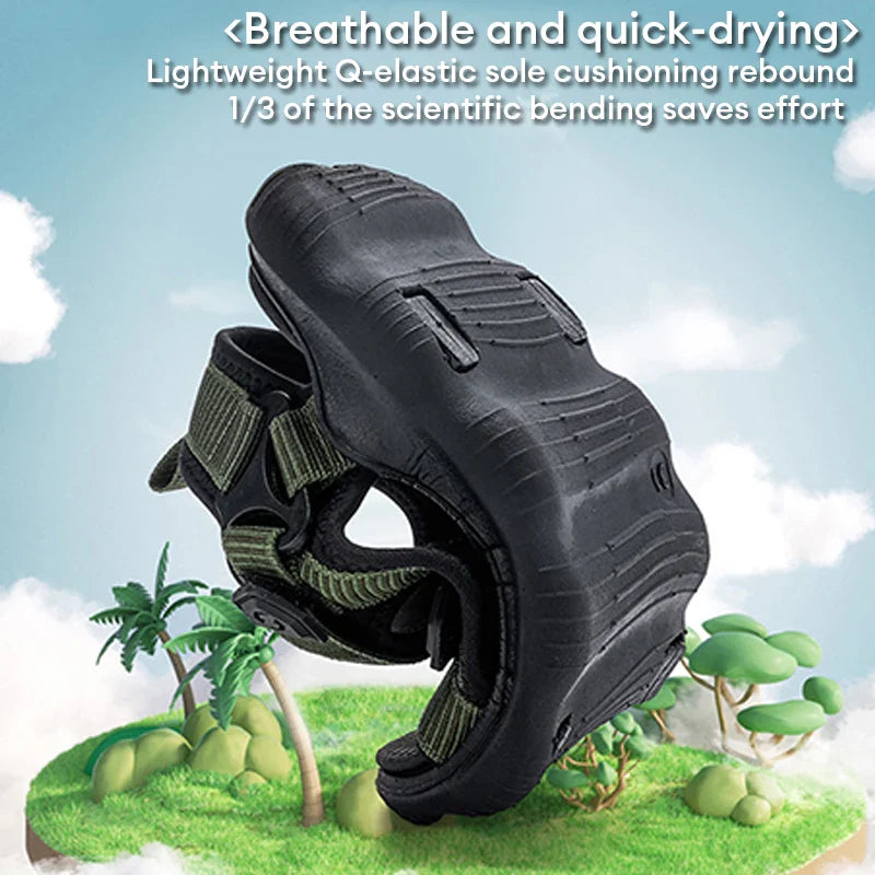 Boys Sports Sandals Soft Rubber Sole Non Slip Lightweight Breathable Kids Summer Outdoor Beach Running Casual Shoes 30-38