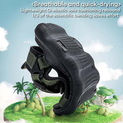 Boys Sports Sandals Soft Rubber Sole Non Slip Lightweight Breathable Kids Summer Outdoor Beach Running Casual Shoes 30-38
