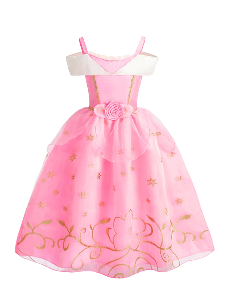 Cinderella Anna Elsa Costume Children Princess Dress for Girls Kids Cosplay Snow White Christmas Carnival Party Disguise Outfit