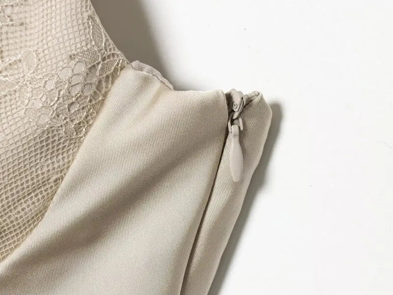 Women's Satin Lace Camisole - Sexy V-Neck Sleeveless Top for Summer, Perfect for Party & Beach Outfits, Comfortable Silky Feel