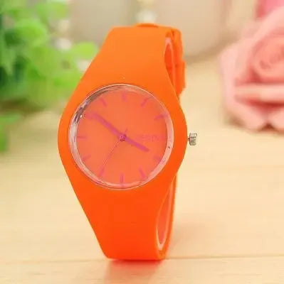 Women's Watches Famous Brand Quartz Watch Women Fashion Casual Sports Silicone Wristwatch Hot Kobiet Zegarka