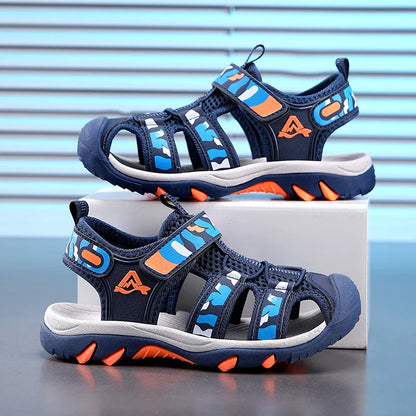 Children Girls Boys Sandals Children Beach Sandals Non-slip Soft Bottom Breathable Boys Shoes Outdoor Kids Shoes