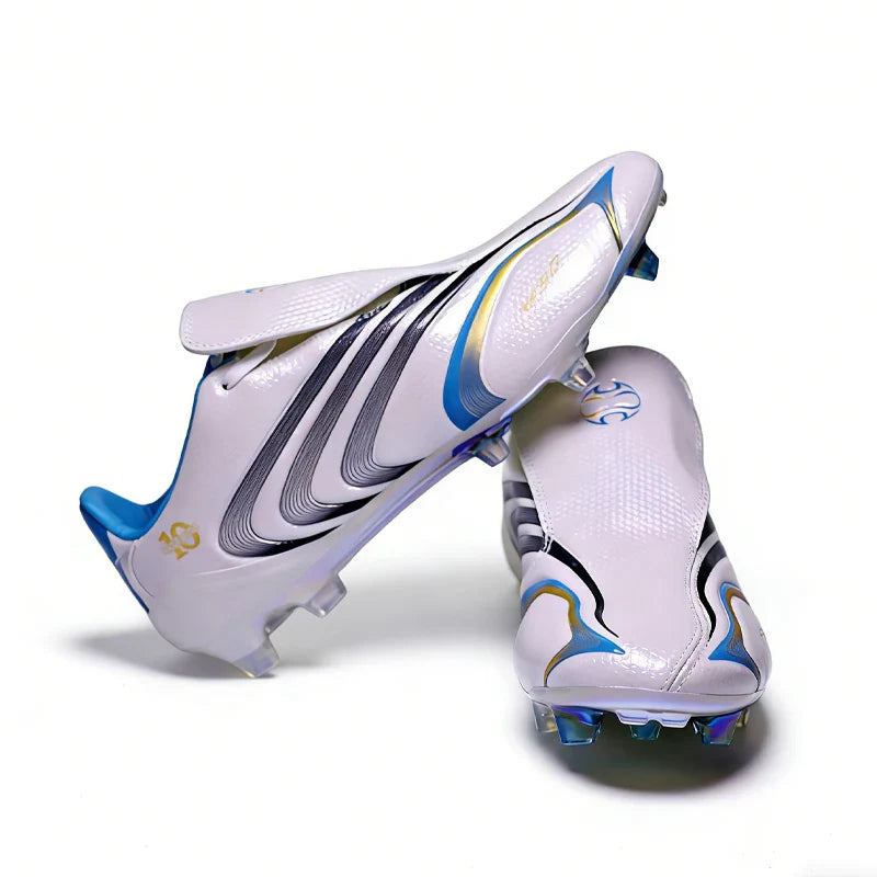 Professional Mens Soccer Shoes Training Non-Slip Turf Soccer Cleats Boys TF/FG Football Sneakers Man Chuteira Campo 39-45