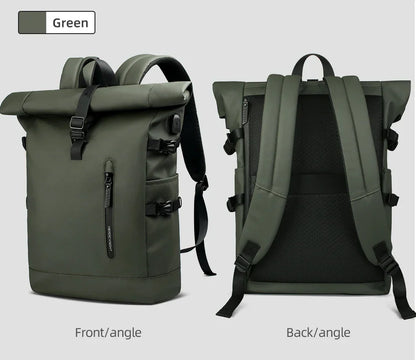 Large 15.6 Inch Laptop Backpack Men Anti-Theft Travel Backpack for Business University Bicycle School Backpack With USB Port