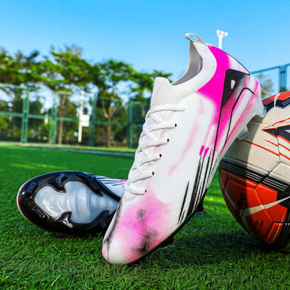 Men Football Field Boots Professional Society Cleats Original Youth Soccer Shoes Grass Training Kids Non Slip Football Shoes