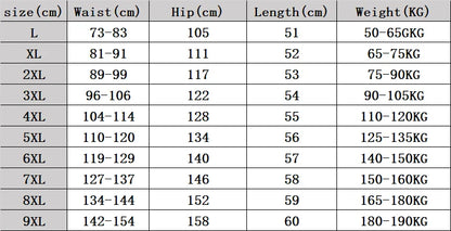 large size men's denim shorts oversized men's elastic waist knee length summer loose shorts men plus size 5XL 9XL 8XL 7XL 190KG