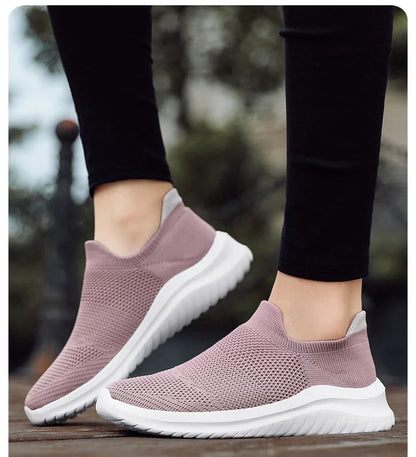 Unisex Men Women Casual Shoes Soft Sole Slip-On Sneakers Men Women Running Shoes Women Lightweight Loafers Walking Male Footwear