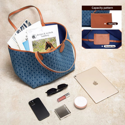 Women's Tote Bag New Simple Double sided Available Mother and Child Large Capacity Casual Handbag Shopping Bag