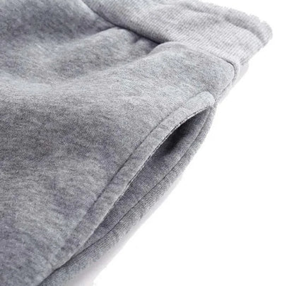 Autumn and winter Men Warm Casual Pants Fitness Sportswear Tracksuit Bottoms    Trousers Black Gyms Jogger Pants