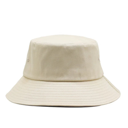 Big Head Man Large Size Bucket Hats Boy 60-63cm Plus Size Summer Fisherman Cap