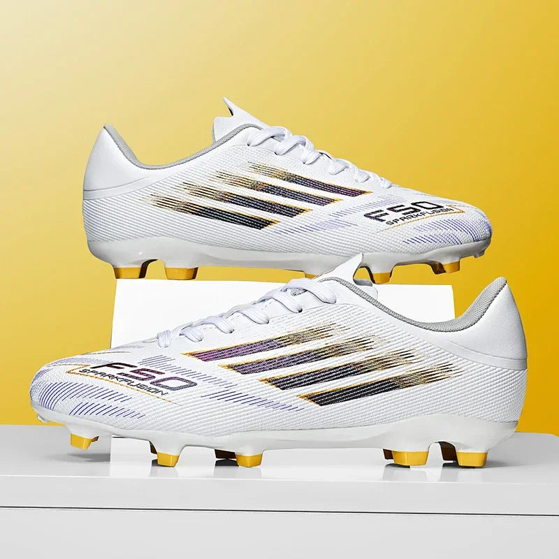 New Men Soccer Shoes Football Boots Boys Sports Shoes Sneakers Professional Comfortable Match Ankle Non-Slip TF/FG Unisex
