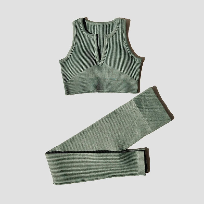 2/4/6PCS Seamless Women Yoga Set Workout Sportswear Fitness Bra Sport Pants Gym Clothing High Waist Leggings Shorts Sports Suits