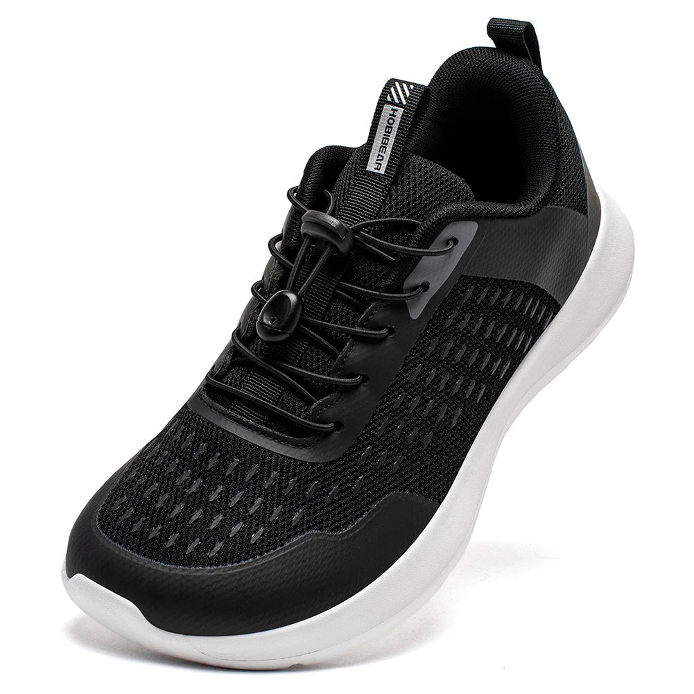 Wide Toe Running Shoes for Men Women Elastic Band Non Slip Sneakers Comfortable Walking Shoes