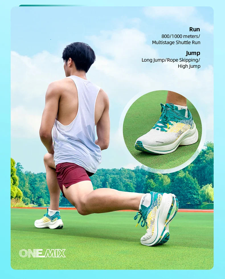 Carbon Plate Running Shoes Shock Absorption Ultra-light Sports Shoes